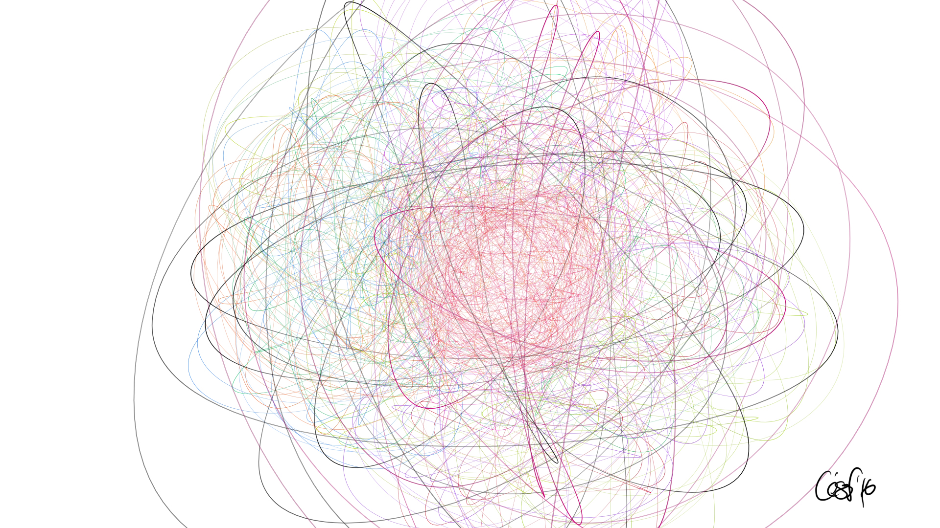 Alive, moving artwork by César Yagüe, from the Sophia Experiencing collection