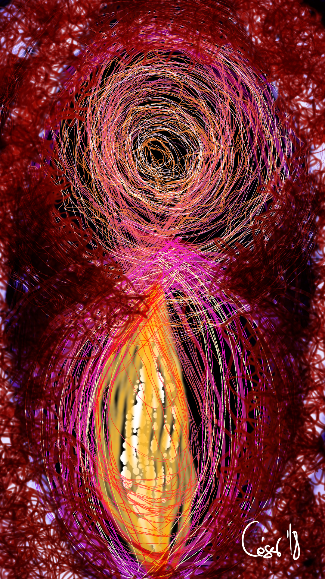 Down South, moving artwork by César Yagüe, from the Bonita Ola collection