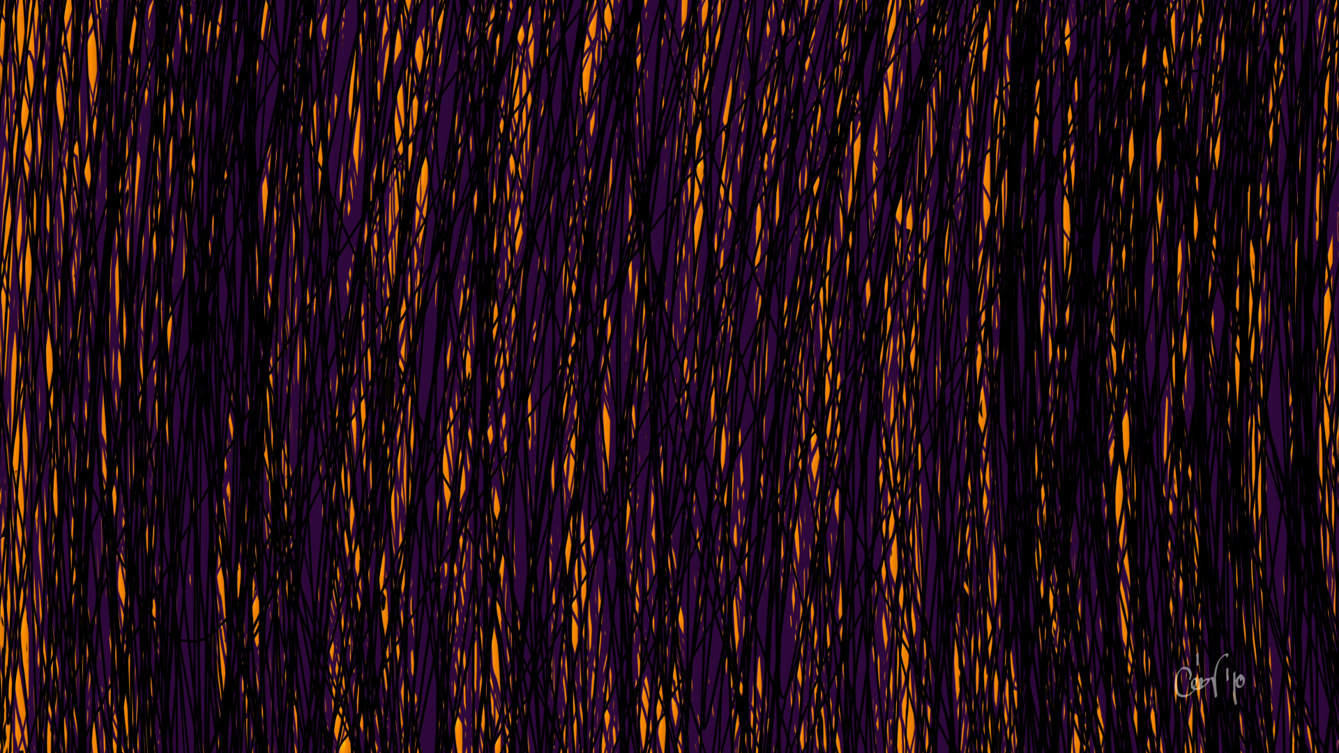 Ego, moving artwork by César Yagüe, from the 4K Beauties collection