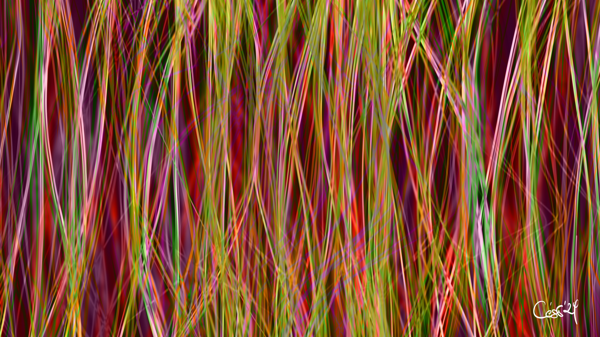 Hijo De Borneo, moving artwork by César Yagüe, from the Matter That Fell In Love With The Void collection