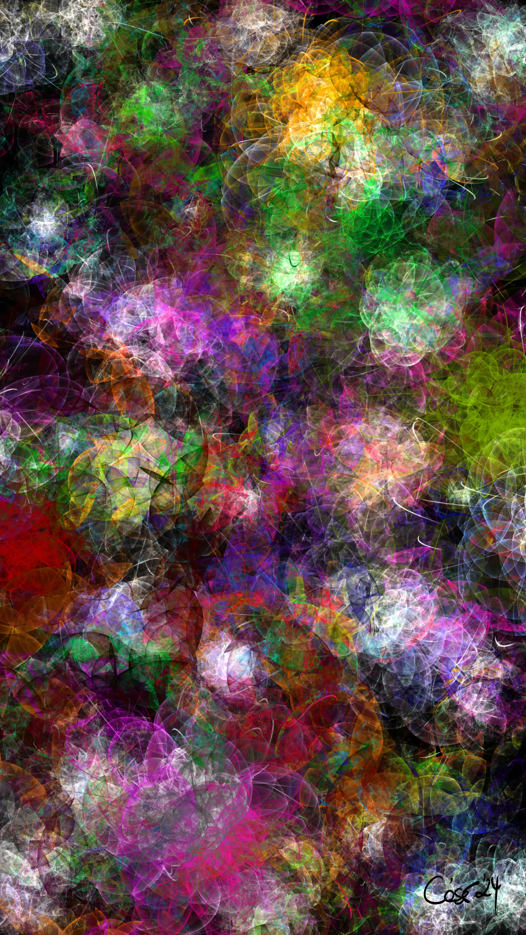 Lo Invisible, moving artwork by César Yagüe, from the Lágrimas De Estrellas collection