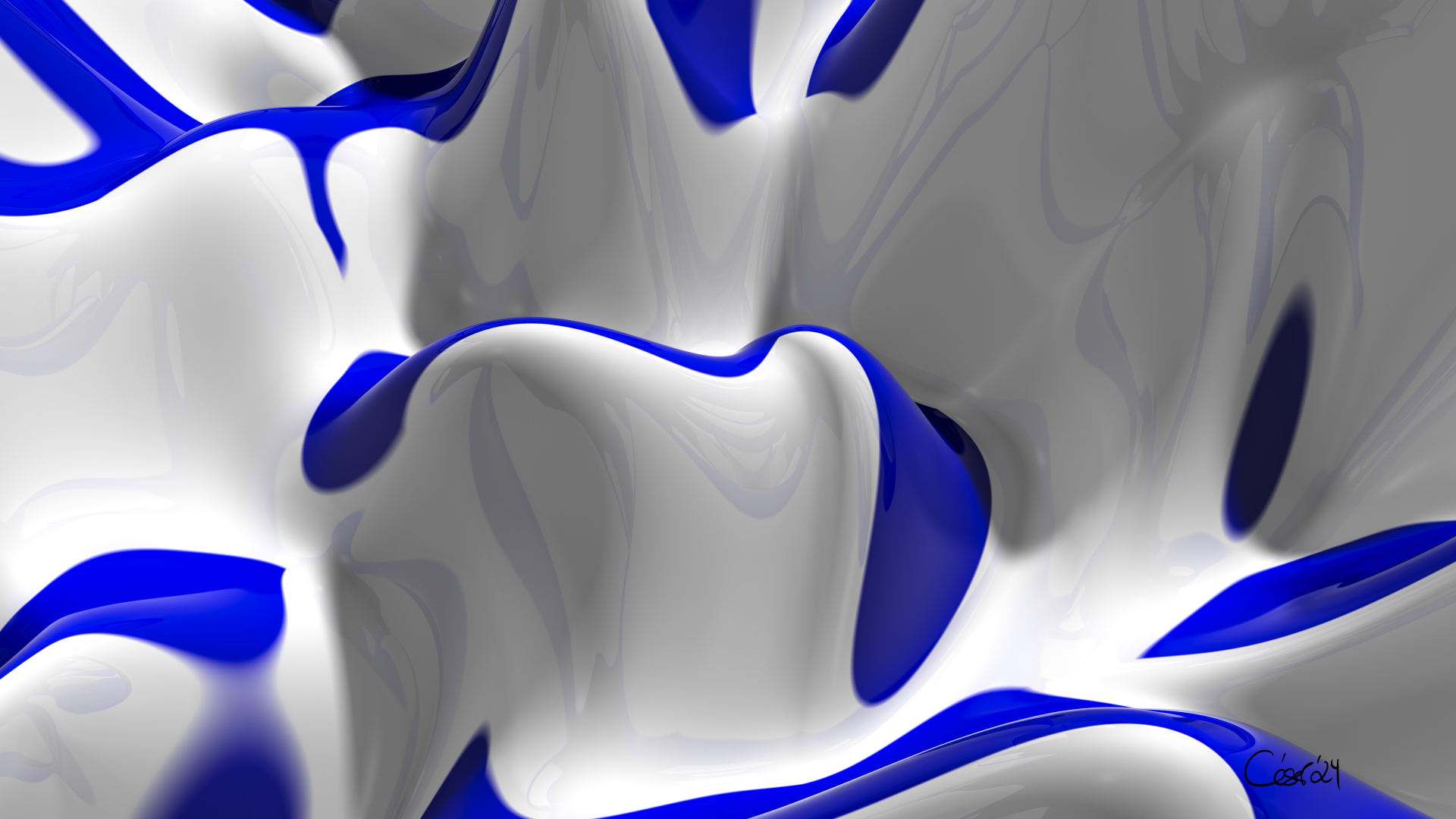 Pure·White·Blue