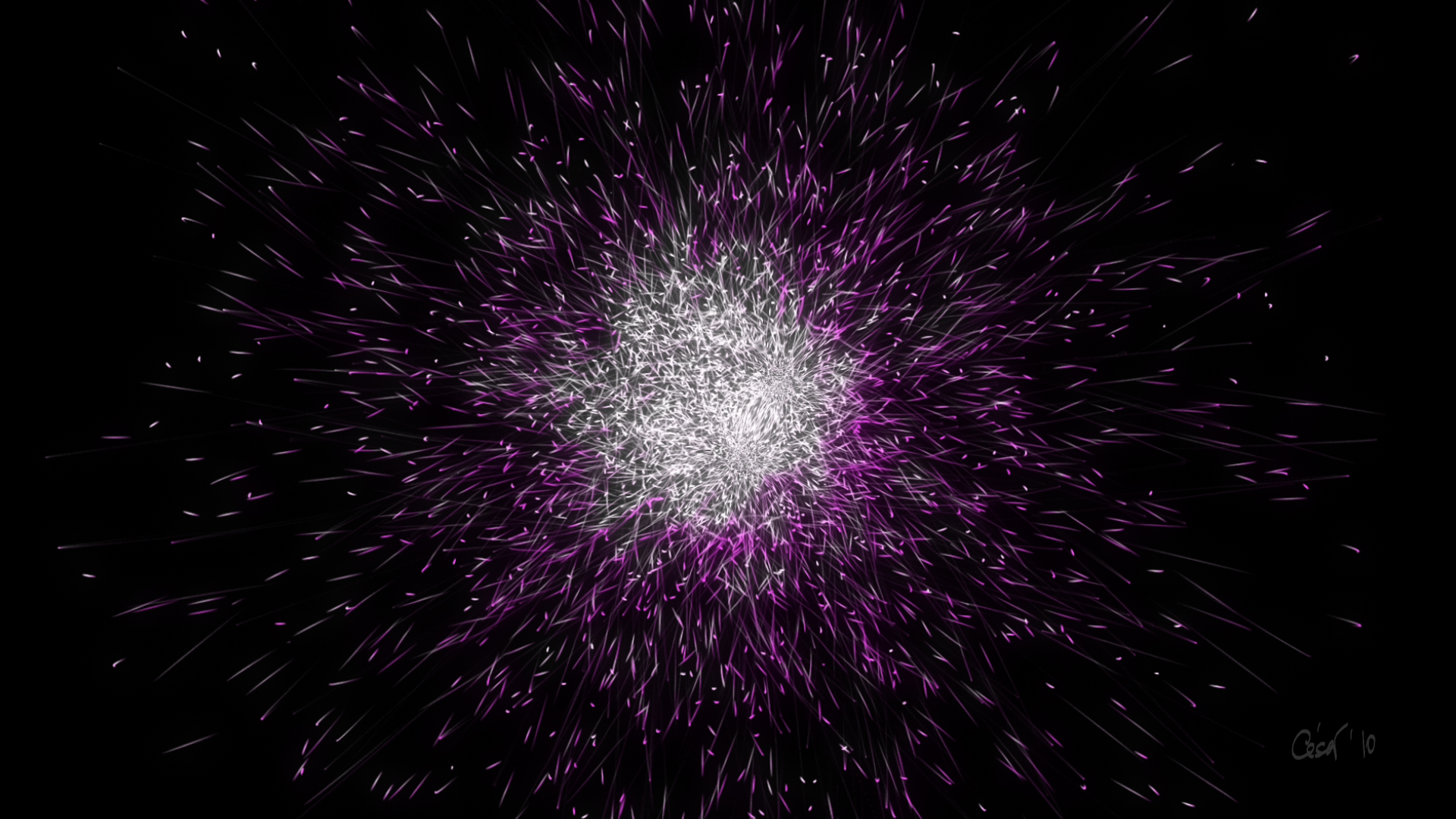 Ser, moving artwork by César Yagüe, from the Emotional Art In Motion collection