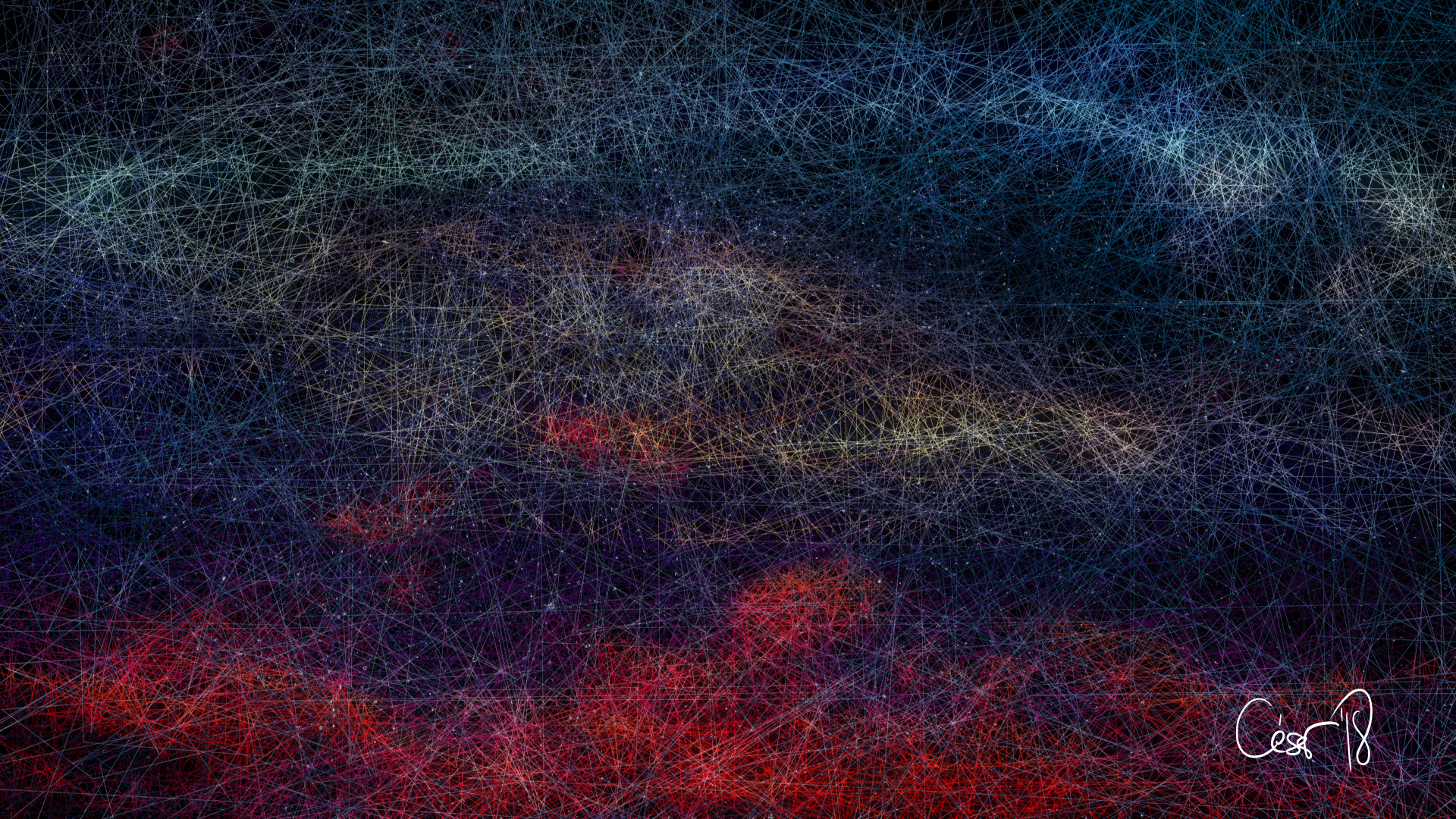 Skynet, moving artwork by César Yagüe, from the Bonita Ola collection