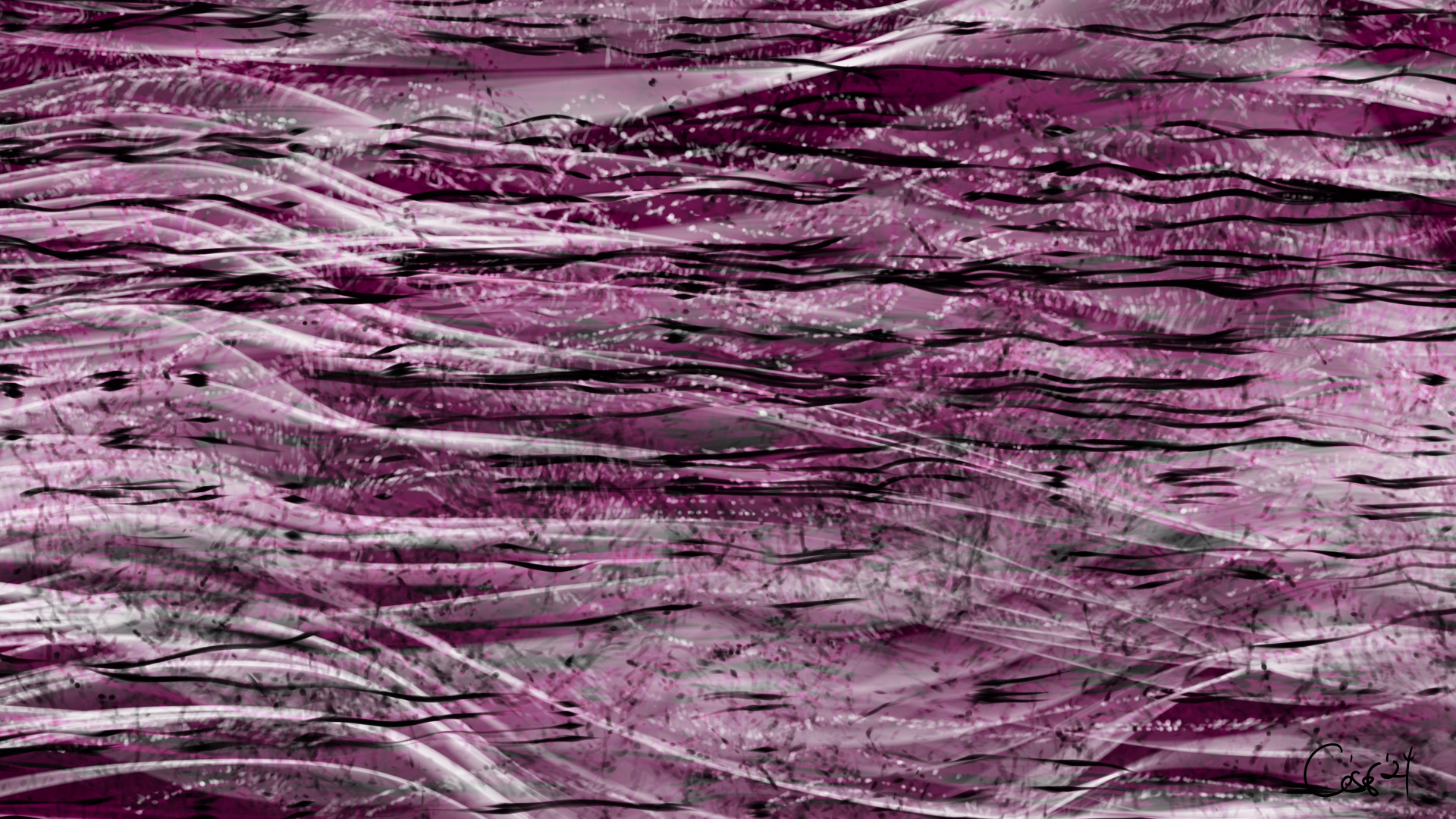 Swell Of Deliverance, moving artwork by César Yagüe, from the Matter That Fell In Love With The Void collection