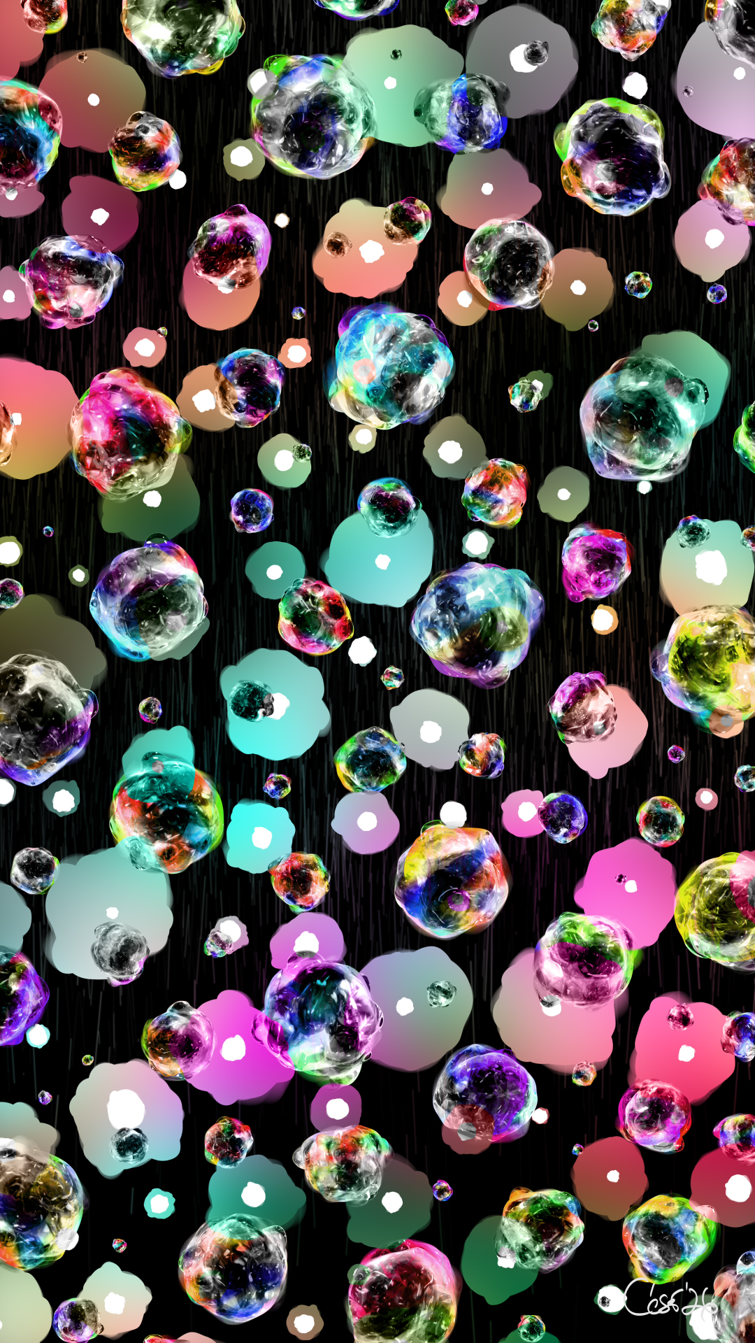 Zorya, moving artwork by César Yagüe, from the Lágrimas De Estrellas collection